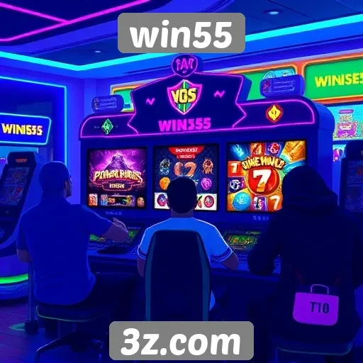 Jogar no Win55: experiência do usuário